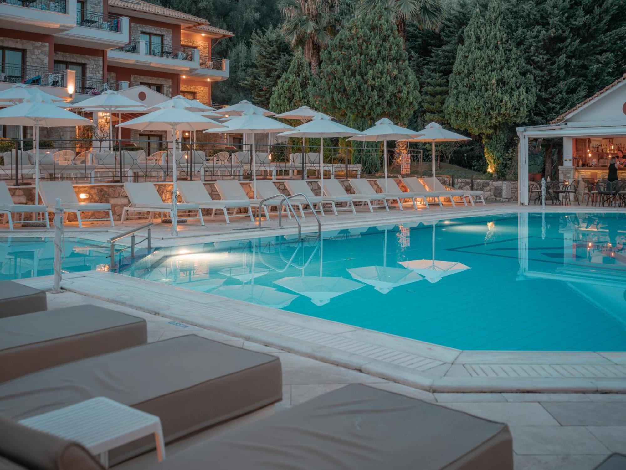 Dracos Hotel Parga Exteriér fotografie