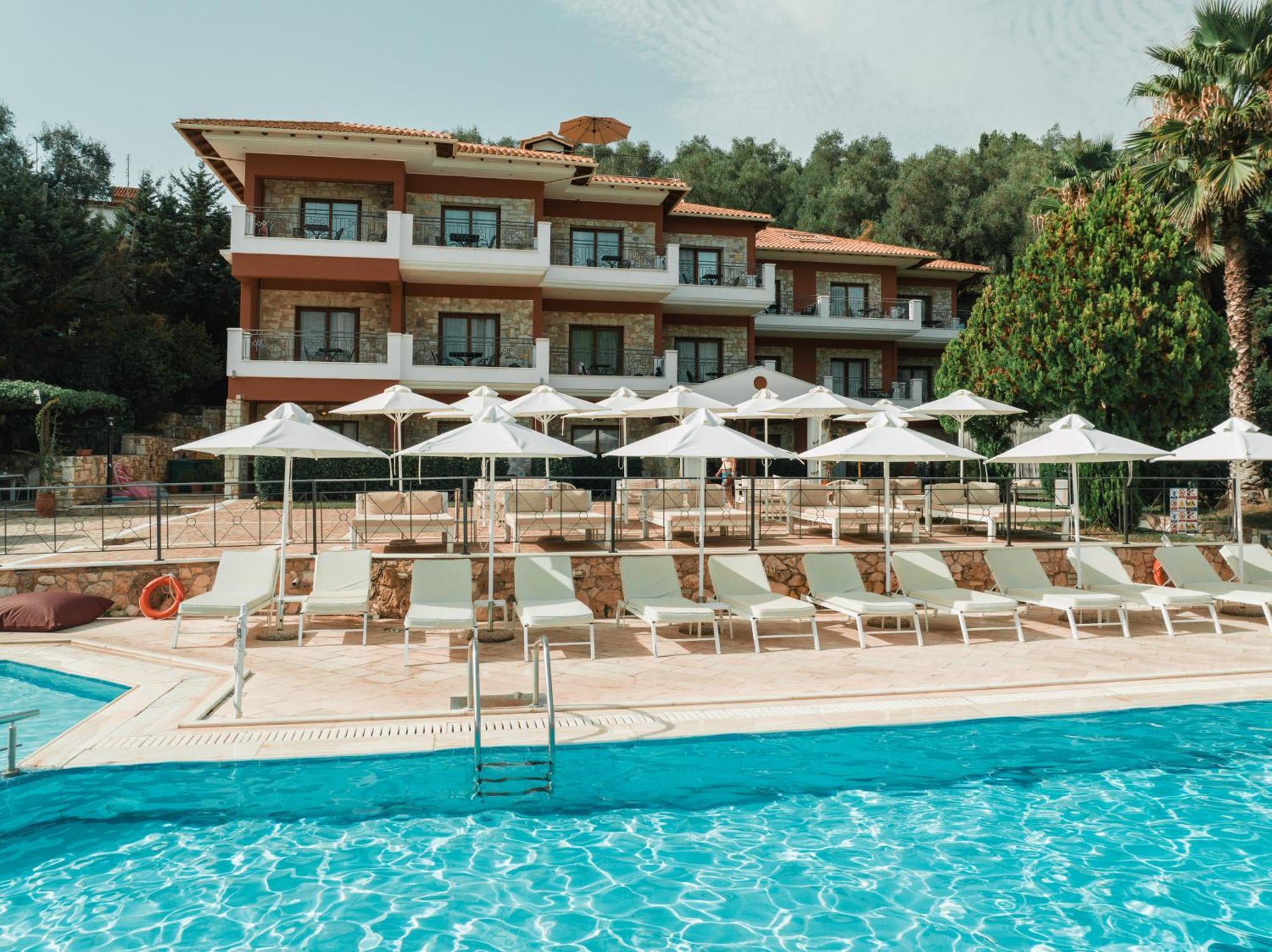 Dracos Hotel Parga Exteriér fotografie